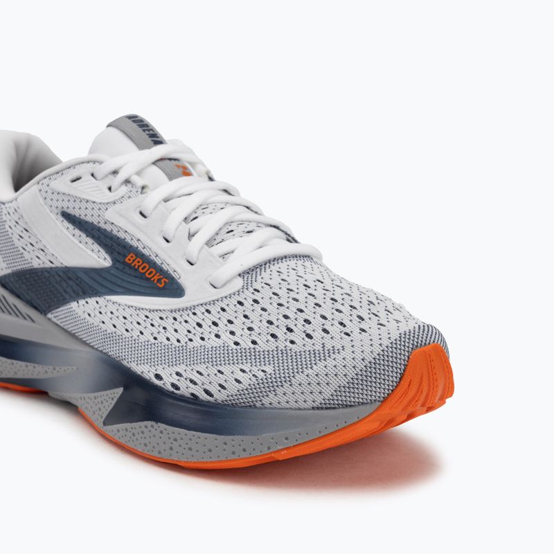 Scarpe da corsa da uomo Brooks Adrenaline GTS 24 bianco/peacoat/leghe 7
