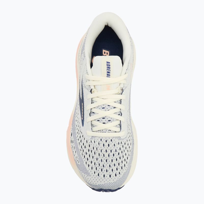 Brooks Adrenaline GTS 24 grigio/nastro blu/pesca scarpe da corsa da donna 5