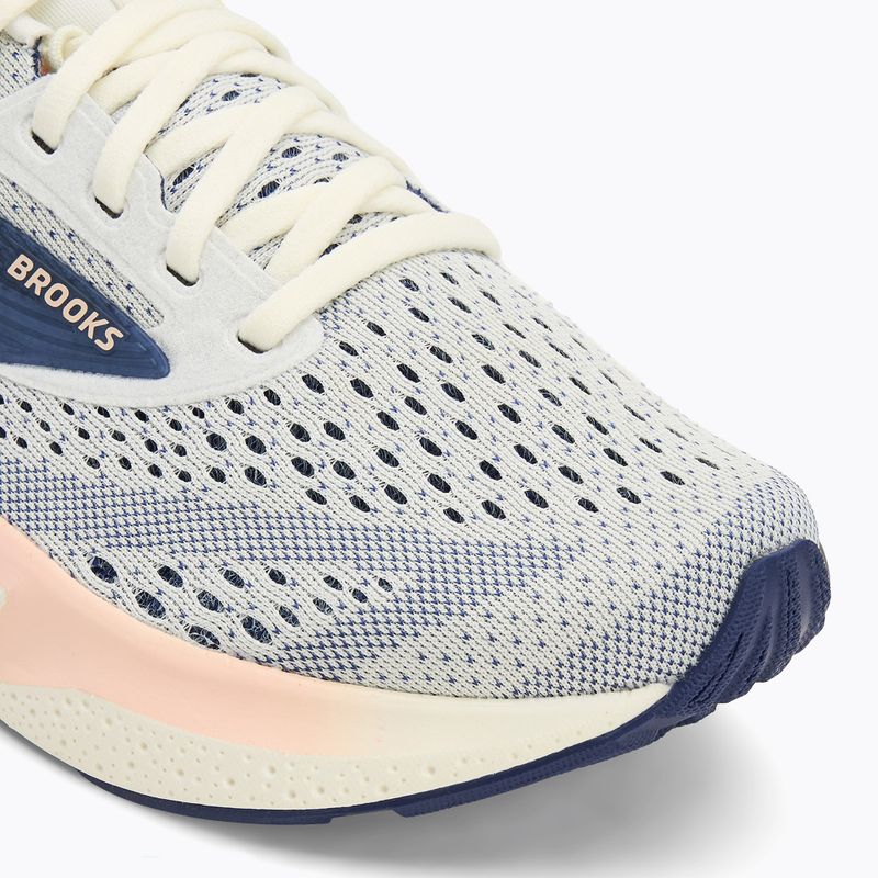 Brooks Adrenaline GTS 24 grigio/nastro blu/pesca scarpe da corsa da donna 7