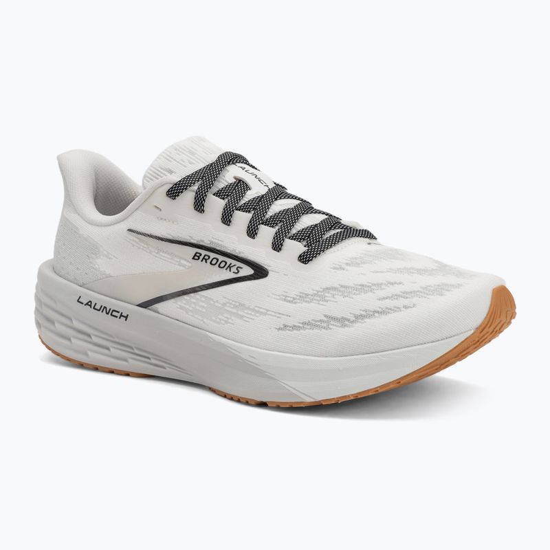 Brooks Launch 11 scarpe da corsa da uomo bianco/grigio/nero