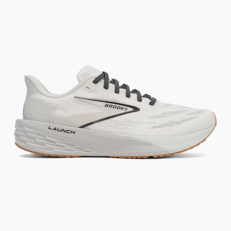 Brooks Launch 11 scarpe da corsa da uomo bianco/grigio/nero 2