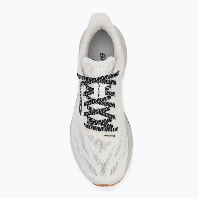 Brooks Launch 11 scarpe da corsa da uomo bianco/grigio/nero 5