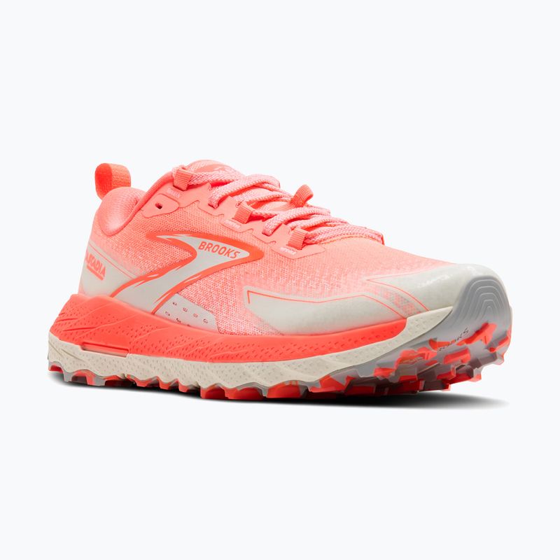 Brooks Cascadia 18 scarpe da corsa da donna ember/blue wash/flame