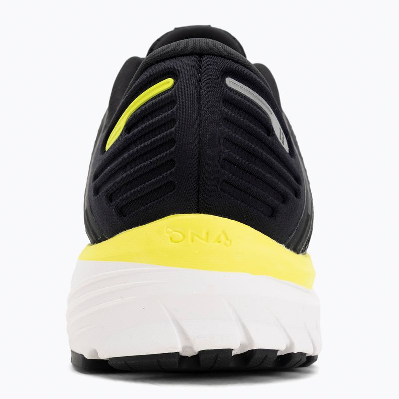 Scarpe da corsa uomo Brooks Defyance 13 black/yellow/white 6