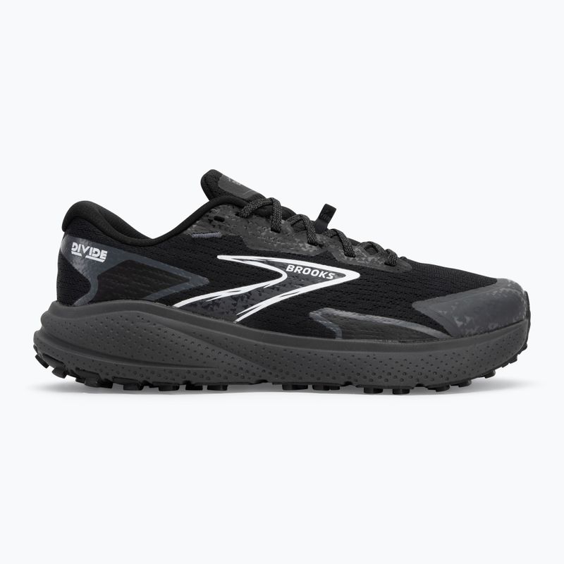 Brooks Divide 5 scarpe da corsa da uomo nero/ebano/bianco 2