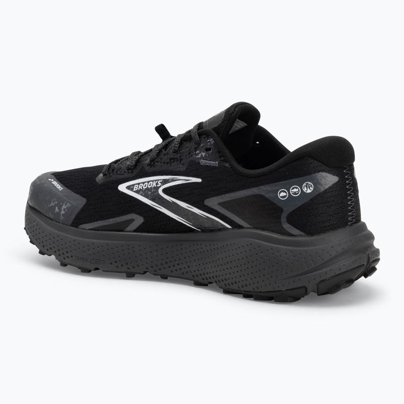 Brooks Divide 5 scarpe da corsa da uomo nero/ebano/bianco 3