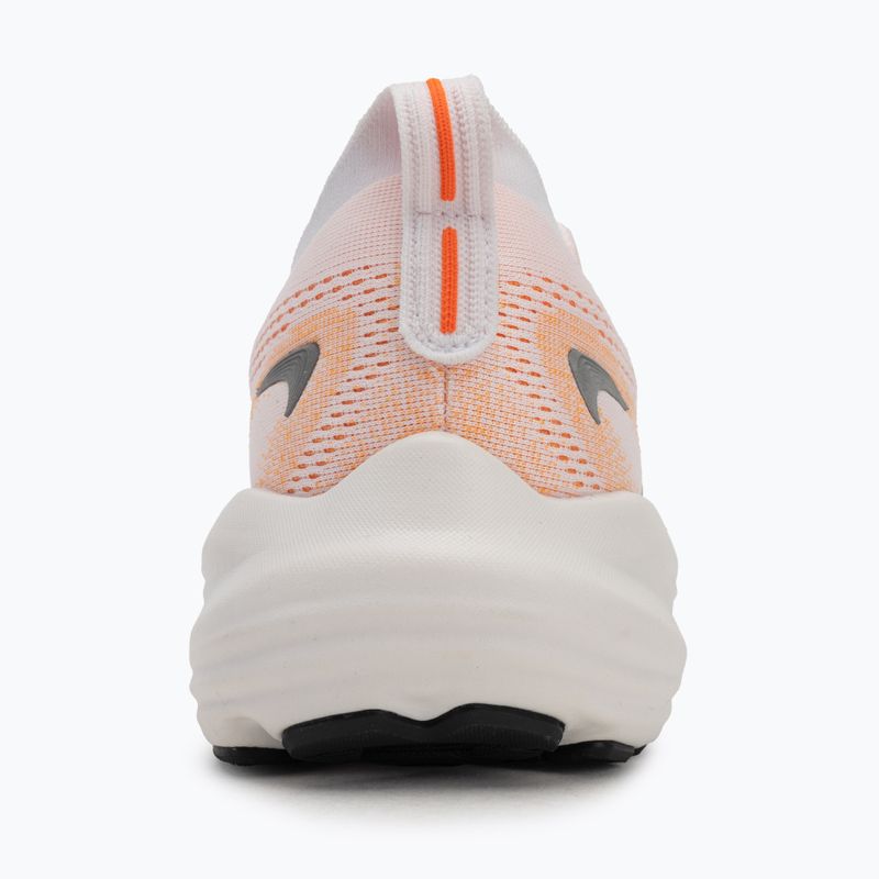 Brooks Glycerin 22 scarpe da corsa uomo bianco/arancio/verde blu ardesia 6