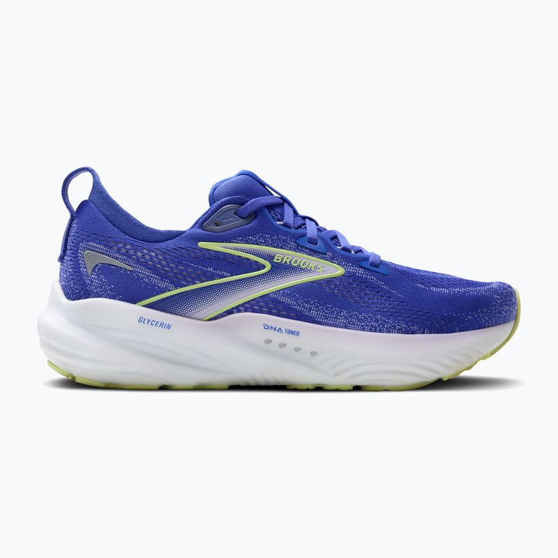 Scarpe da corsa da donna Brooks Glycerin 22 amparo blu/iper iris/giallo 9