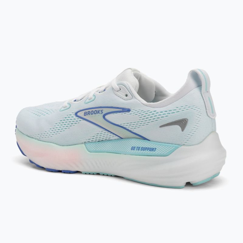 Scarpe da corsa da donna Brooks Glycerin GTS 22 bianco/limpet shell/amparo blu 3