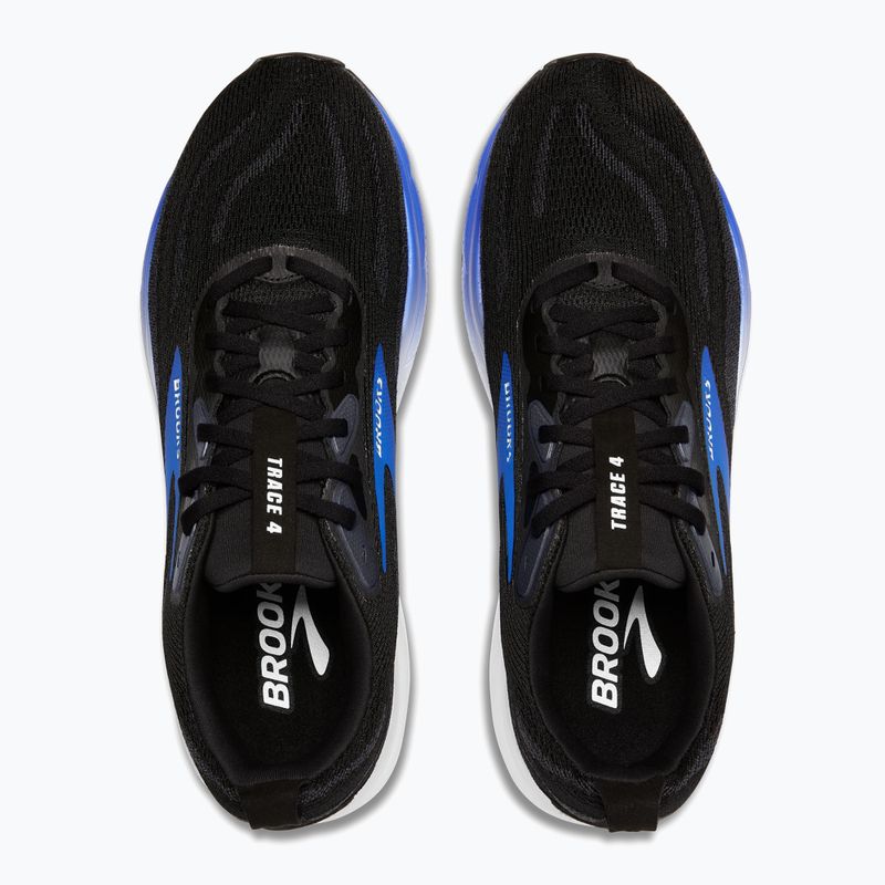 Brooks Trace 4 scarpe da corsa uomo nero/cobalto/limpet 12