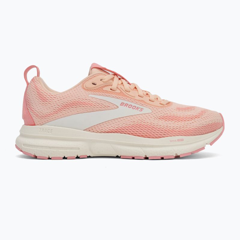Brooks Trace 4 scarpe da corsa da donna pesca tropicale/dianthus/grigio 2