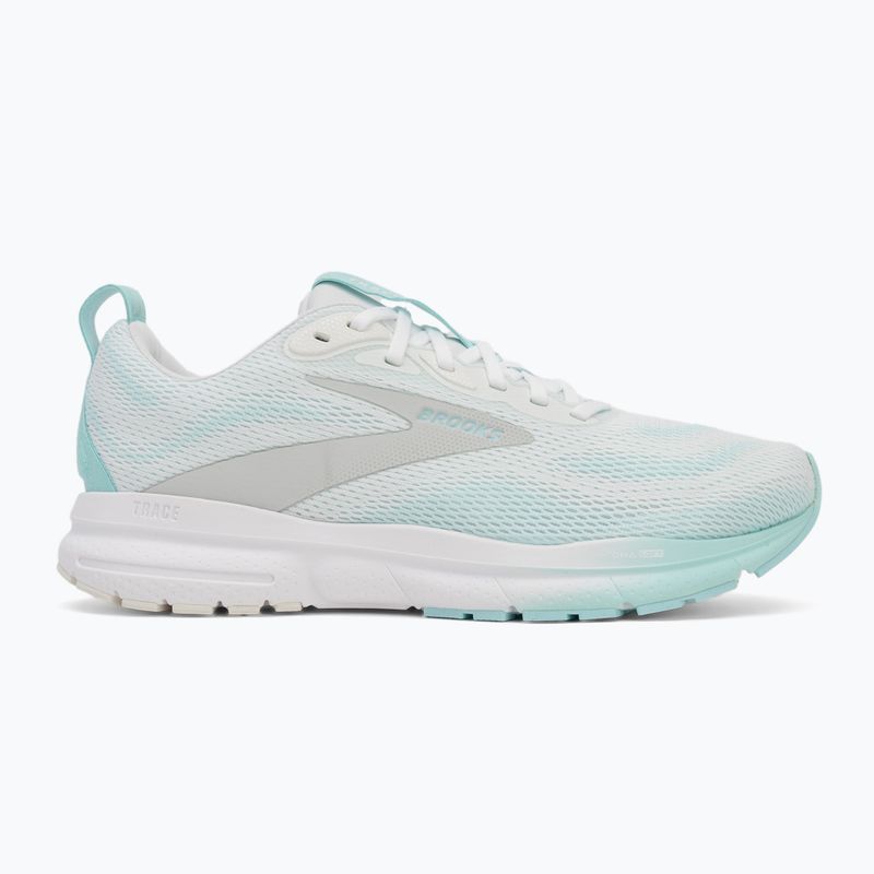 Scarpe da corsa da donna Brooks Trace 4 bianco brillante/limpet/nero 2