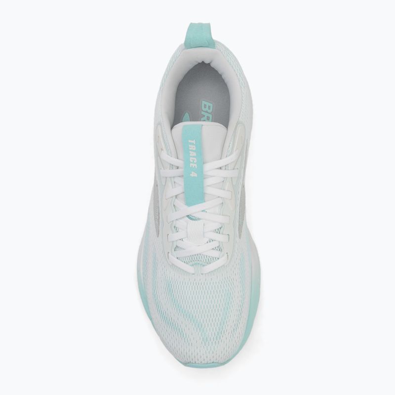 Scarpe da corsa da donna Brooks Trace 4 bianco brillante/limpet/nero 5