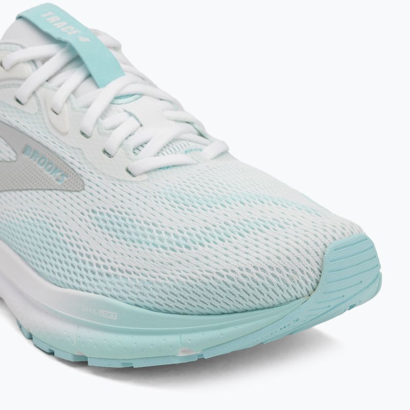 Scarpe da corsa da donna Brooks Trace 4 bianco brillante/limpet/nero 7