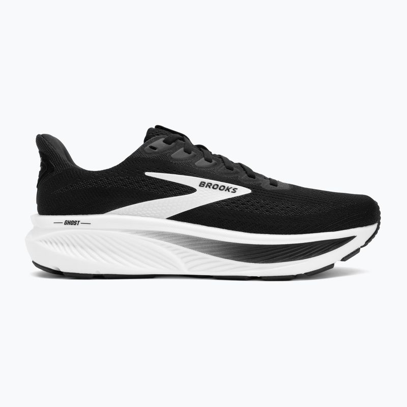 Scarpe da corsa uomo Brooks Ghost 17 black/grey/white 2