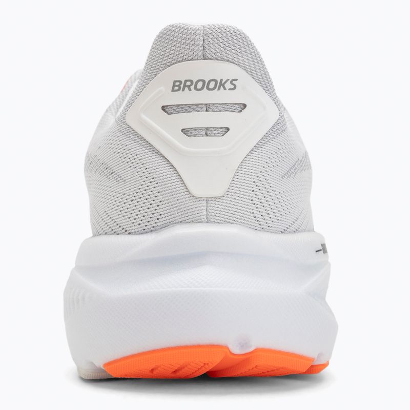 Scarpe da running uomo Brooks Ghost 17 white/pink clay/gecko 6