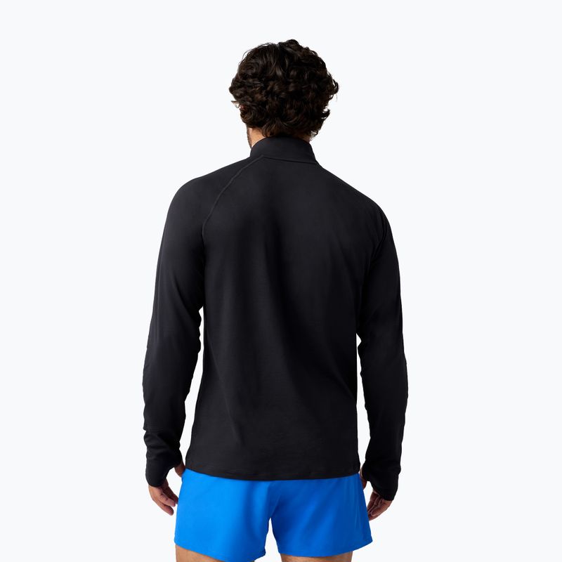 Felpa da corsa da uomo Brooks Dash 1/4 Zip 3.0 black 2