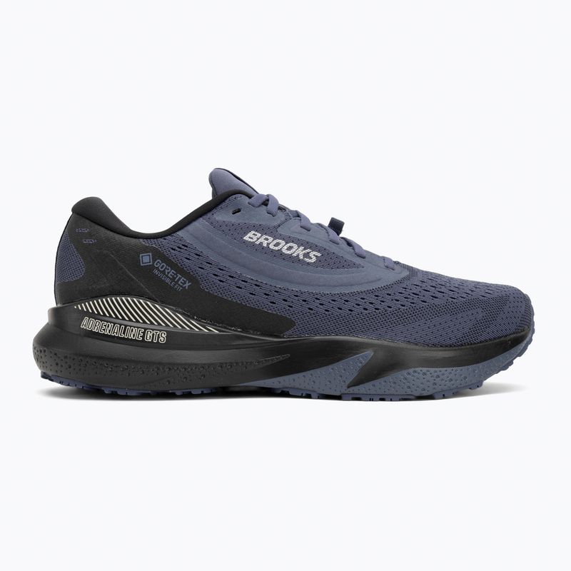 Scarpe da running uomo Brooks Adrenaline GTS 24 GTX black/nightshadow/coconut 2