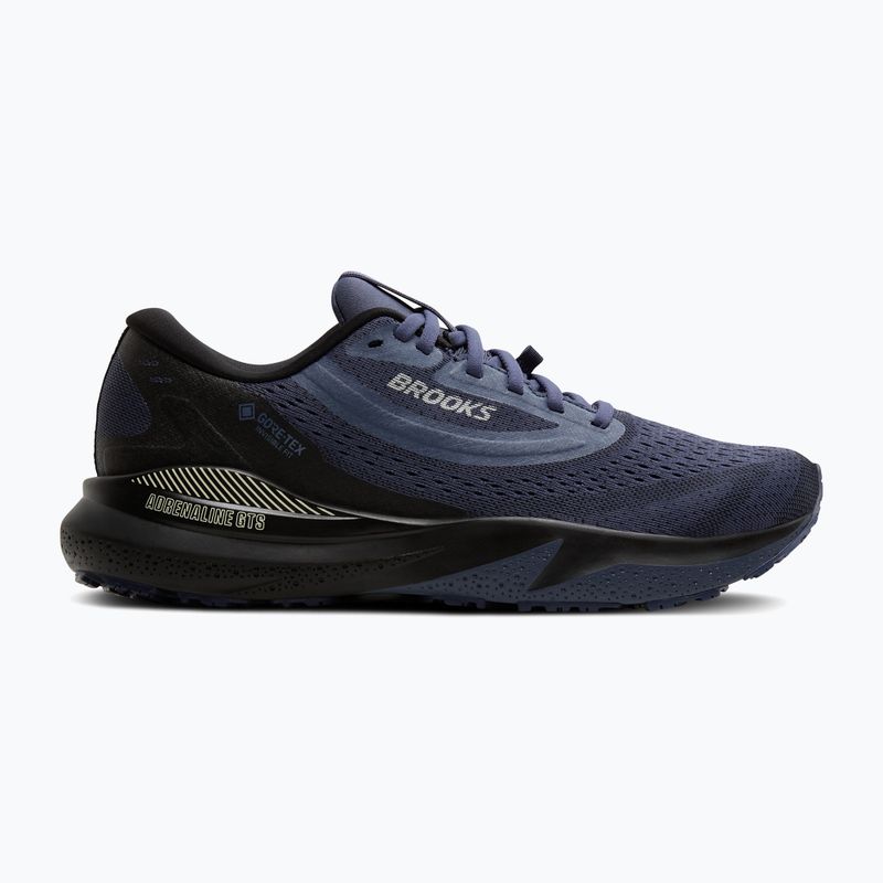 Scarpe da running uomo Brooks Adrenaline GTS 24 GTX black/nightshadow/coconut 10