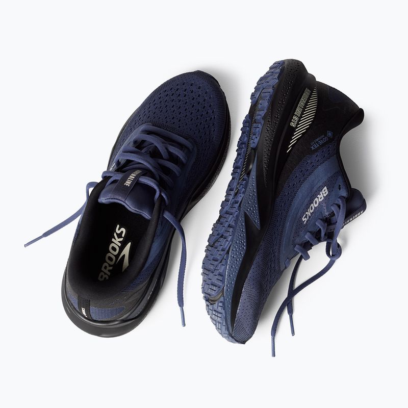 Scarpe da running uomo Brooks Adrenaline GTS 24 GTX black/nightshadow/coconut 15