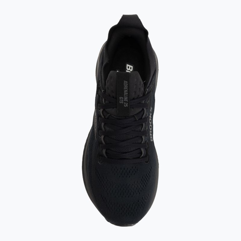 Scarpe da corsa uomo Brooks Adrenaline GTS 25 black/black/ebony 5