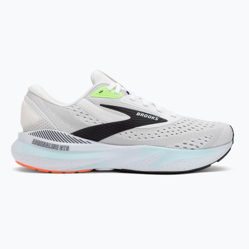 Scarpe da running uomo Brooks Adrenaline GTS 24 white/gecko/atomizer 2