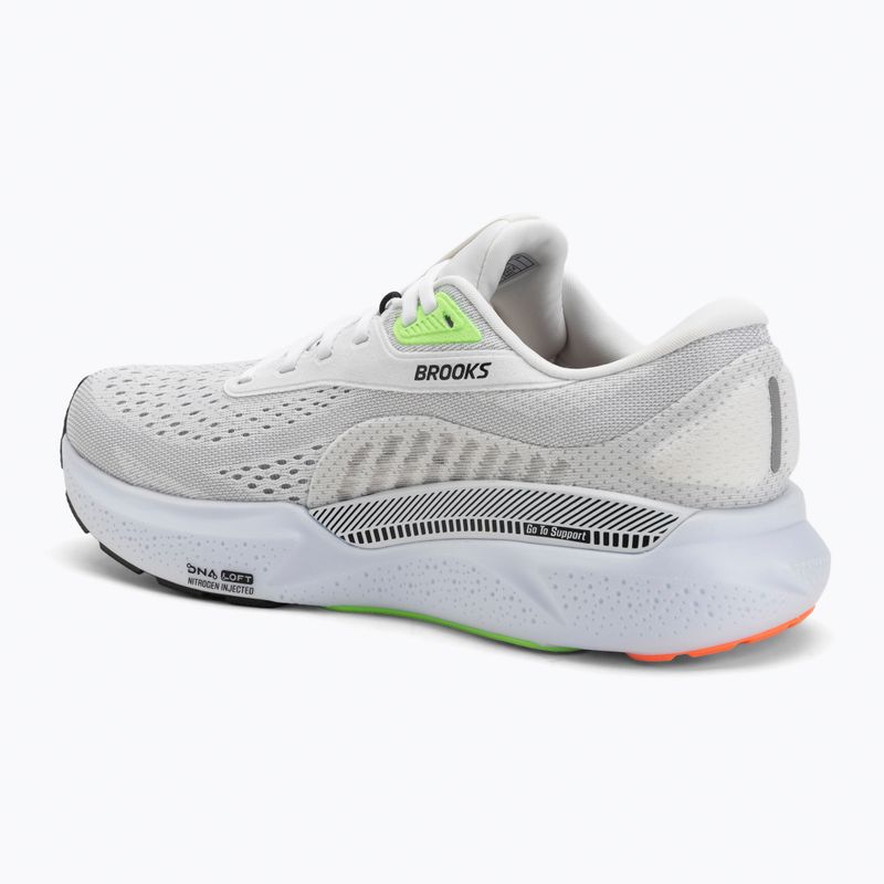 Scarpe da running uomo Brooks Adrenaline GTS 24 white/gecko/atomizer 3