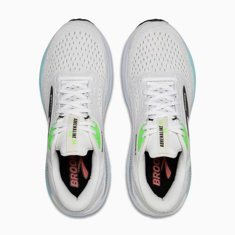 Scarpe da running uomo Brooks Adrenaline GTS 24 white/gecko/atomizer 8