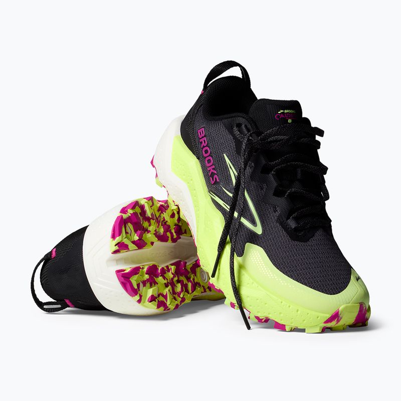 Scarpe da running donna Brooks Caldera 8 grey/black/lime 9
