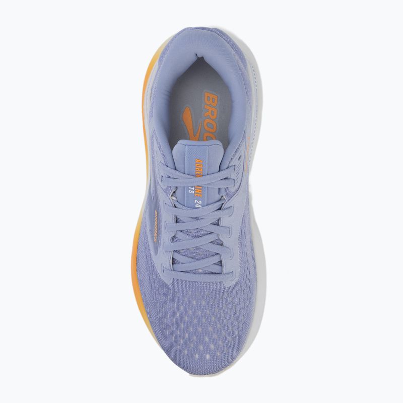 Scarpe da running da donna Brooks Adrenaline GTS 24 blue heron/white/orange 5
