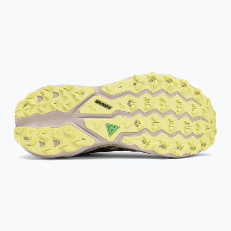 Scarpe da running uomo Brooks Cascadia 19 chateau/ebony/sunny lime 4