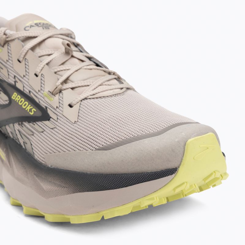 Scarpe da running uomo Brooks Cascadia 19 chateau/ebony/sunny lime 7