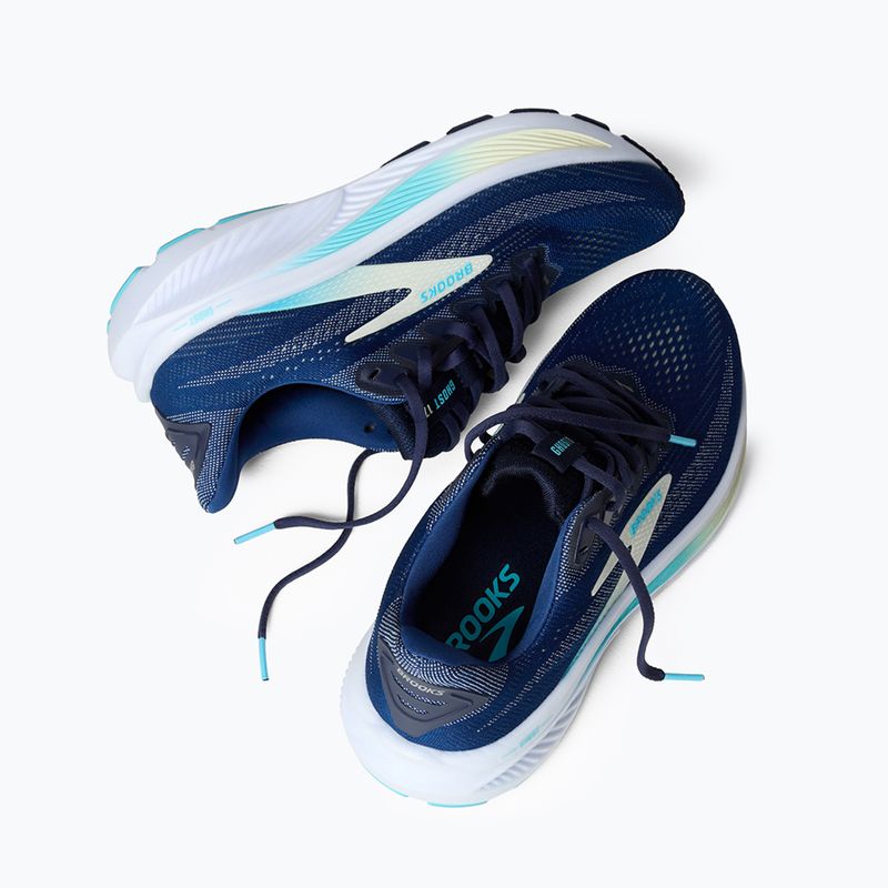 Scarpe da running donna Brooks Ghost 17 navy/green/turquoise 9