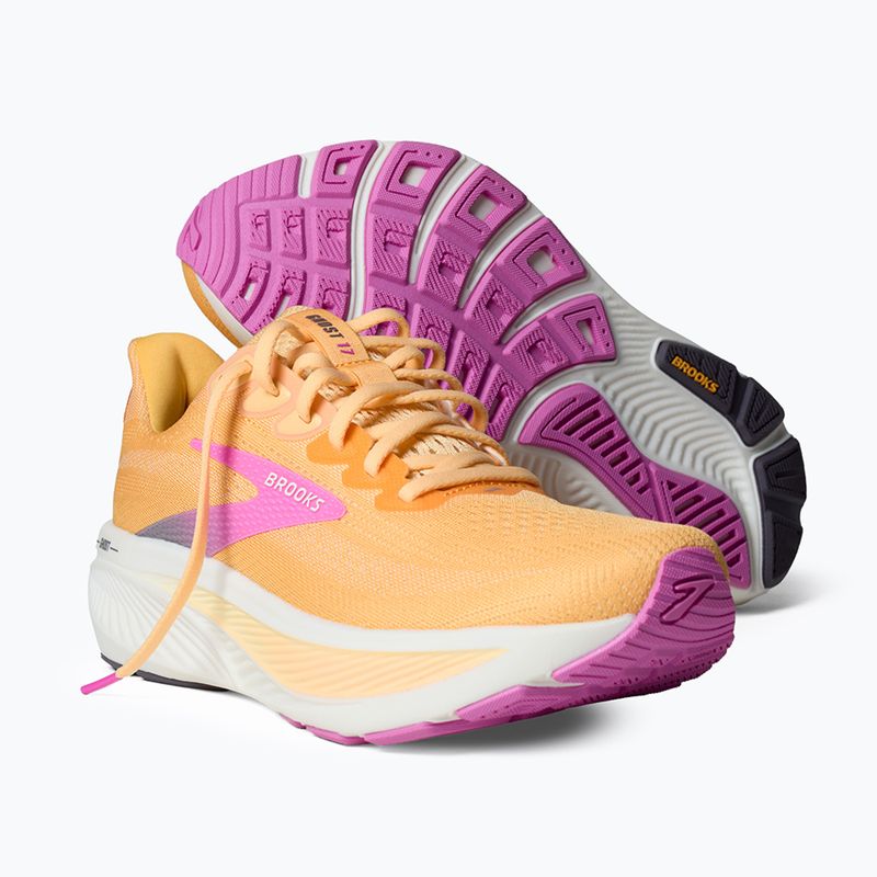 Scarpe running donna Brooks Ghost 17 apricot/grey/pink 10