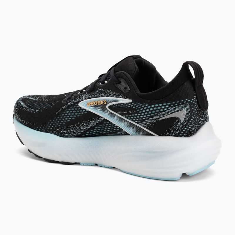 Scarpe da running uomo Brooks Glycerin 22 black/atomizer/blazing orange 3