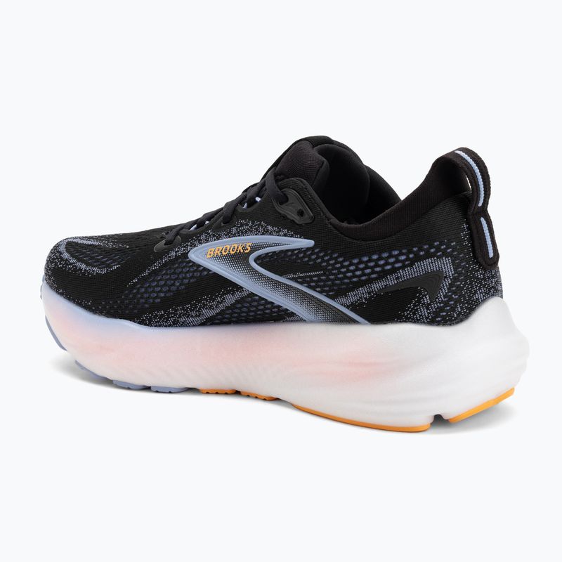 Scarpe da running donna Brooks Glycerin 22 black/blue heron/orange 3