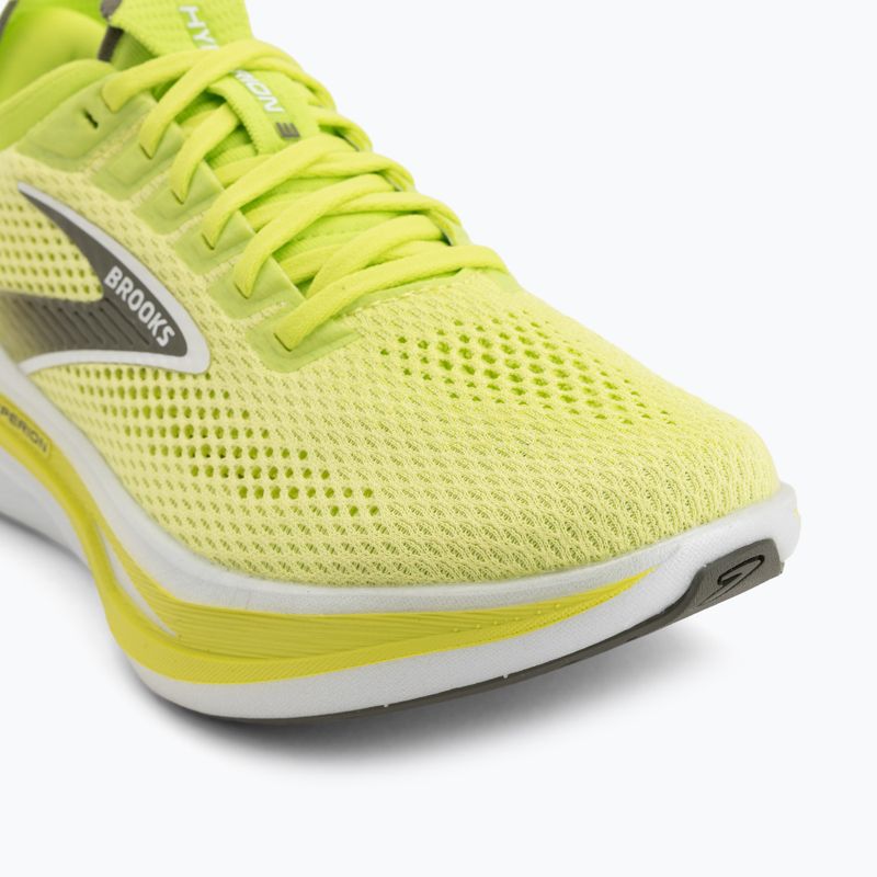 Scarpe da corsa uomo Brooks Hyperion 3 sunny lime/olive/white 7