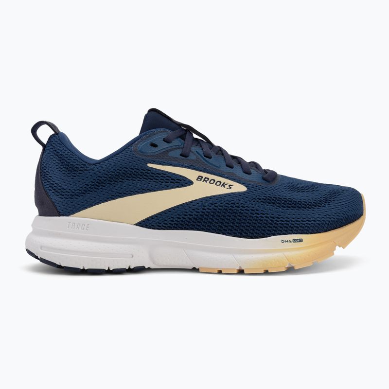 Scarpe da running da donna Brooks Trace 4 navy/apricot/peacoat 2