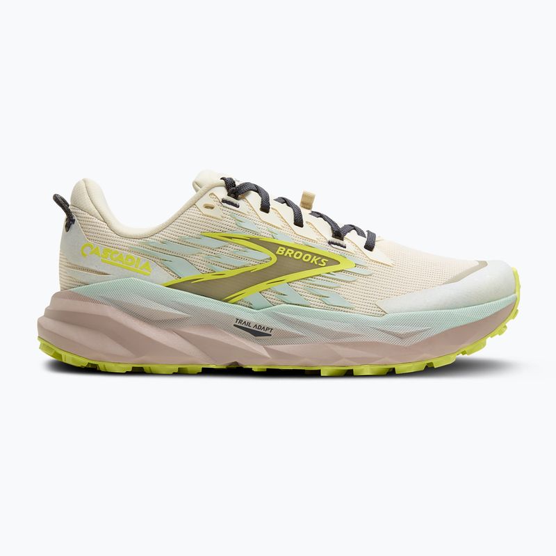 Scarpe da running da donna Brooks Cascadia 19 coconut/misty blue/ebony 2