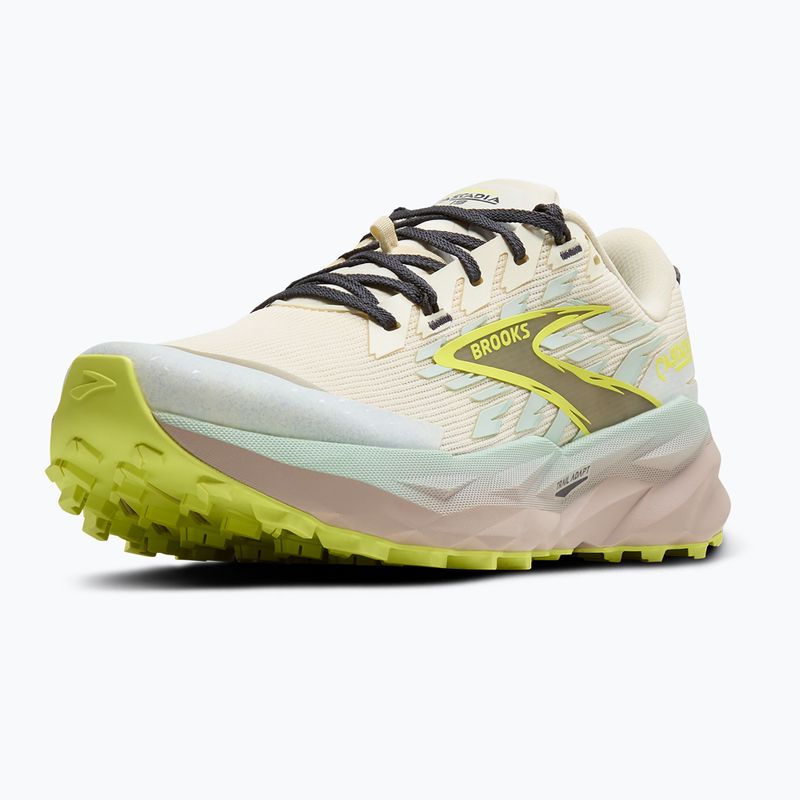 Scarpe da running da donna Brooks Cascadia 19 coconut/misty blue/ebony 4