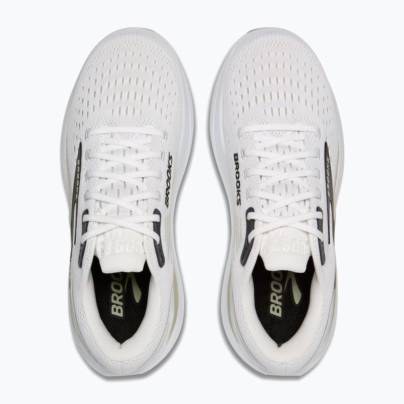 Scarpe da running uomo Brooks Ghost Max 3 bright white/tea/black 8