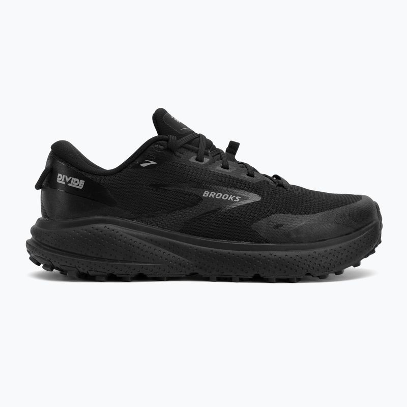 Scarpe da running donna Brooks Divide 6 black/black/primer gray 2
