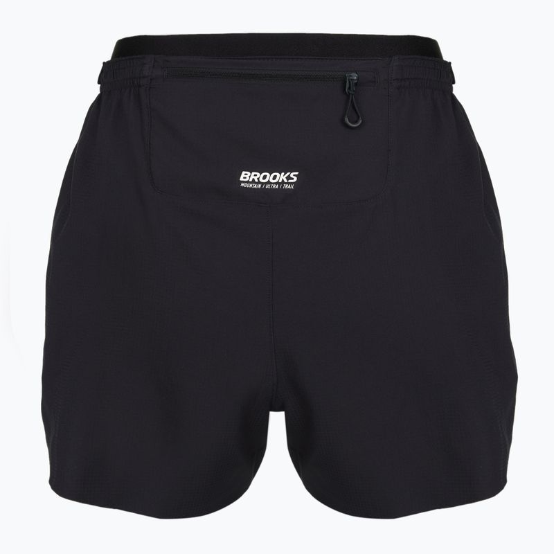 Pantaloncini da corsa da donna Brooks Cascadia Short black 2