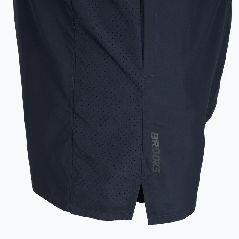 Pantaloncini da running da uomo Brooks Dash 2in1 midnight run/black 3