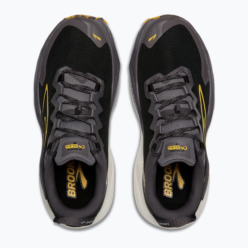 Scarpe da running da uomo Brooks Caldera 8 black/rabbit/set 7