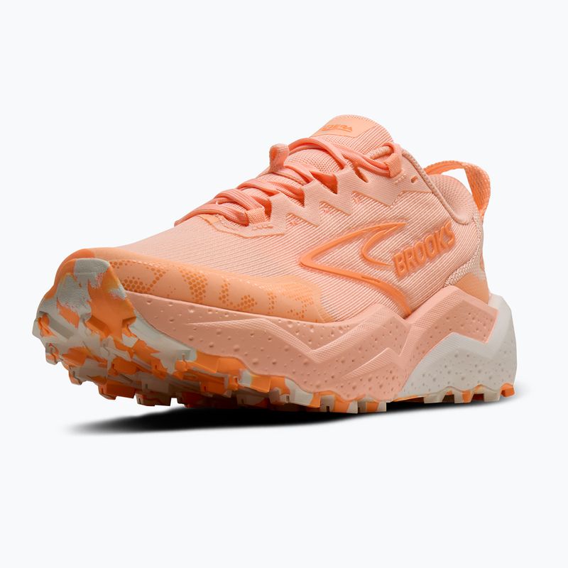 Scarpe da running da donna Brooks Caldera 8 peach/peach/coconut 4