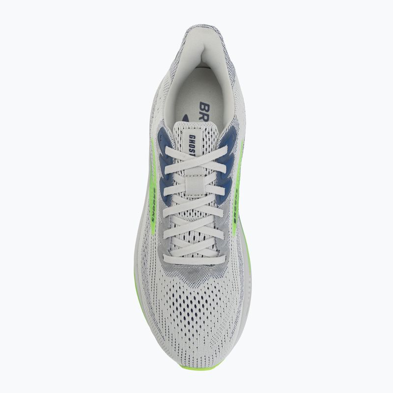 Scarpe da running da uomo Brooks Ghost 17 oyster/beacon blue/gecko 5