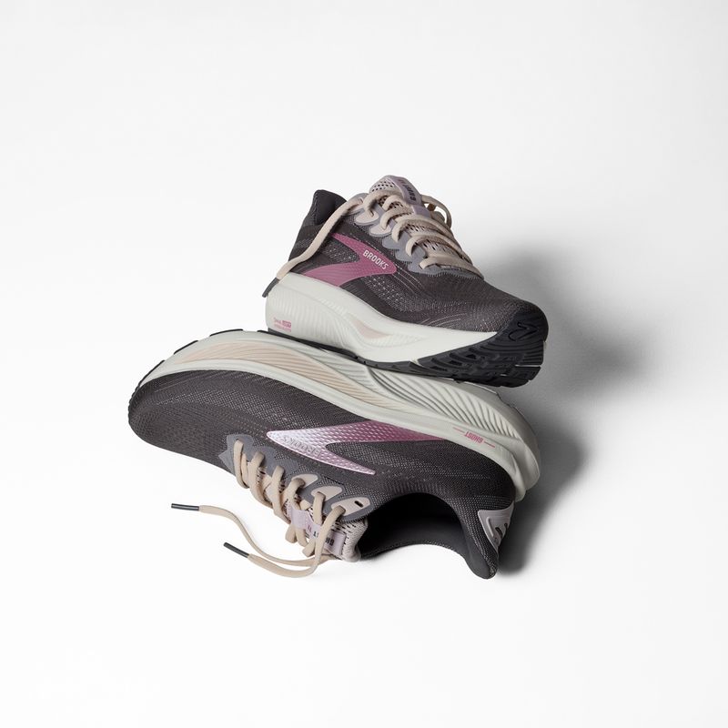 Scarpe da running da donna Brooks Ghost 17 poppy seed/pink/bluewash 8