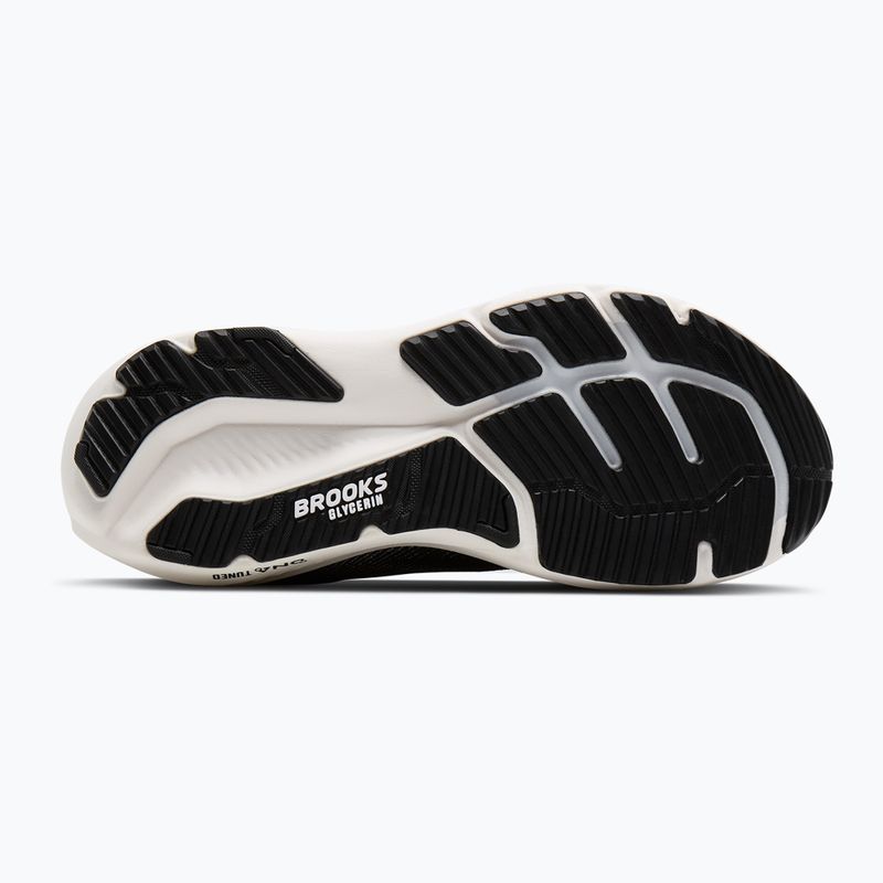 Scarpe da running da uomo Brooks Glycerin 23 black/grey/white 6