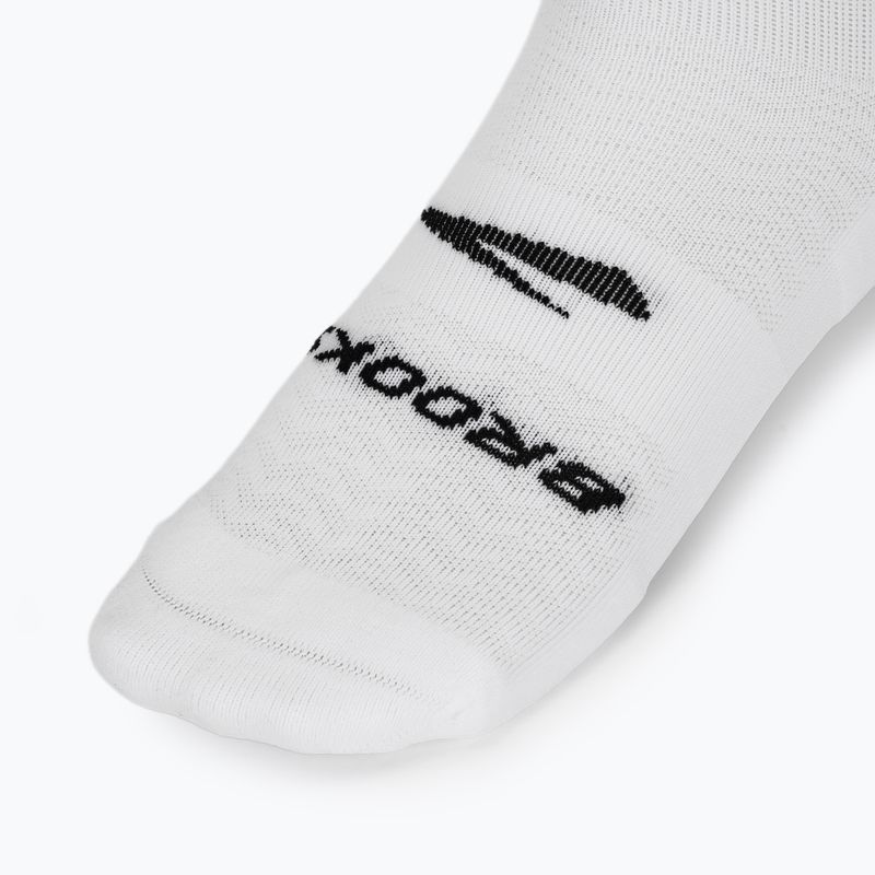 Calzini da corsa Brooks Run-In Crew 3-Pack white 4